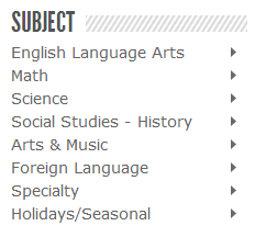 TPT Subjects